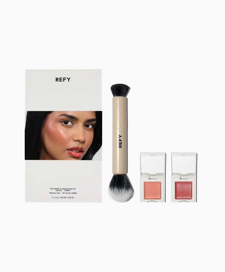 REFY Duo Brush&Cream Blush Set