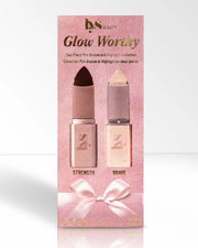 LYS BEAUTY GLOW WORTHY TWO-PIECE MINI BRONZE AND HIGHLIGHT COLLECTION