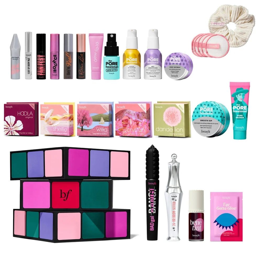 Benefit Glam Cube Makeup Advent Calendar Gift Set