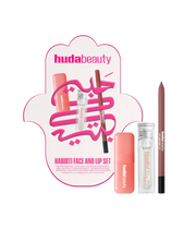 Huda beauty habibti face and lip kit