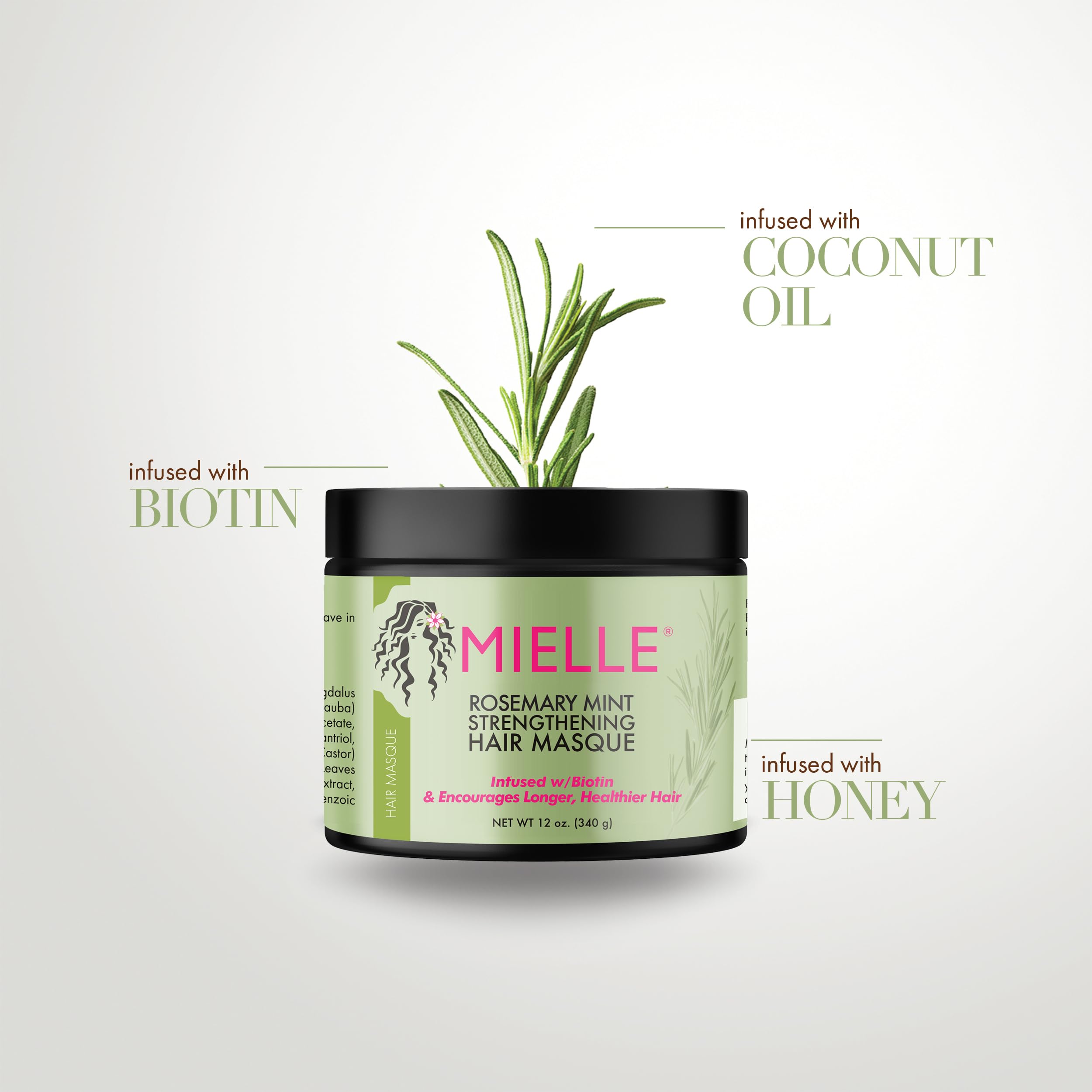 Mielle Rosemary Mint Strengthen Hair MasQue