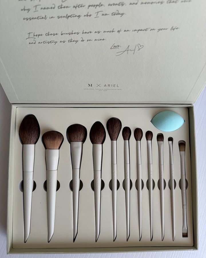 Morphe & Ariel Brush Kit 12Pcs