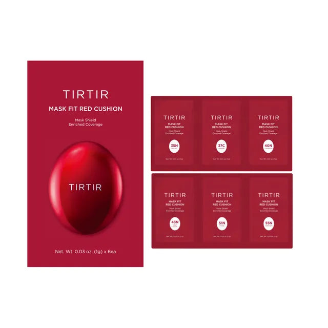 TIRTIR Mask Fit Red Cushion trial kit 1gm