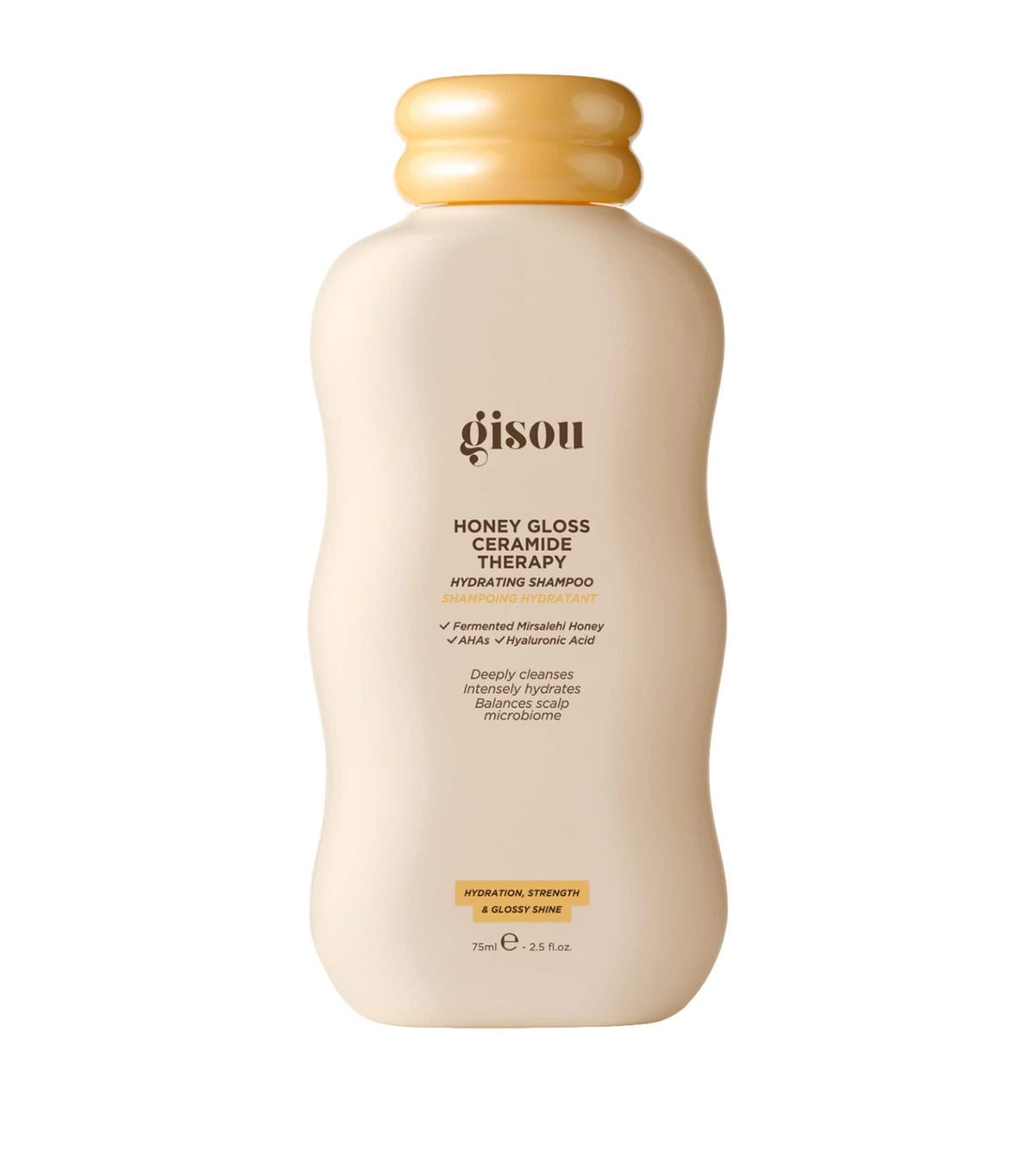 Gisou Honey Gloss Ceramide Therapy Hydrating Shampoo 75ml