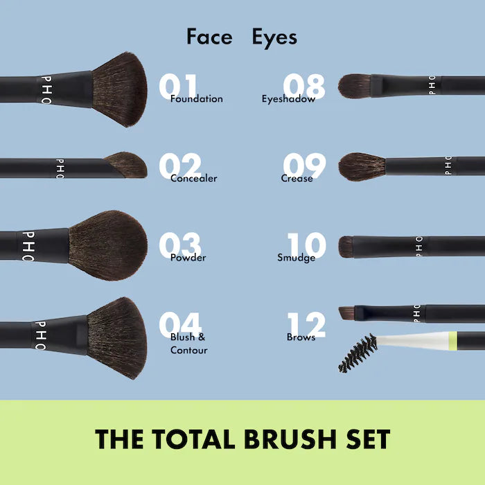 SEPHORA The Total Brush Set