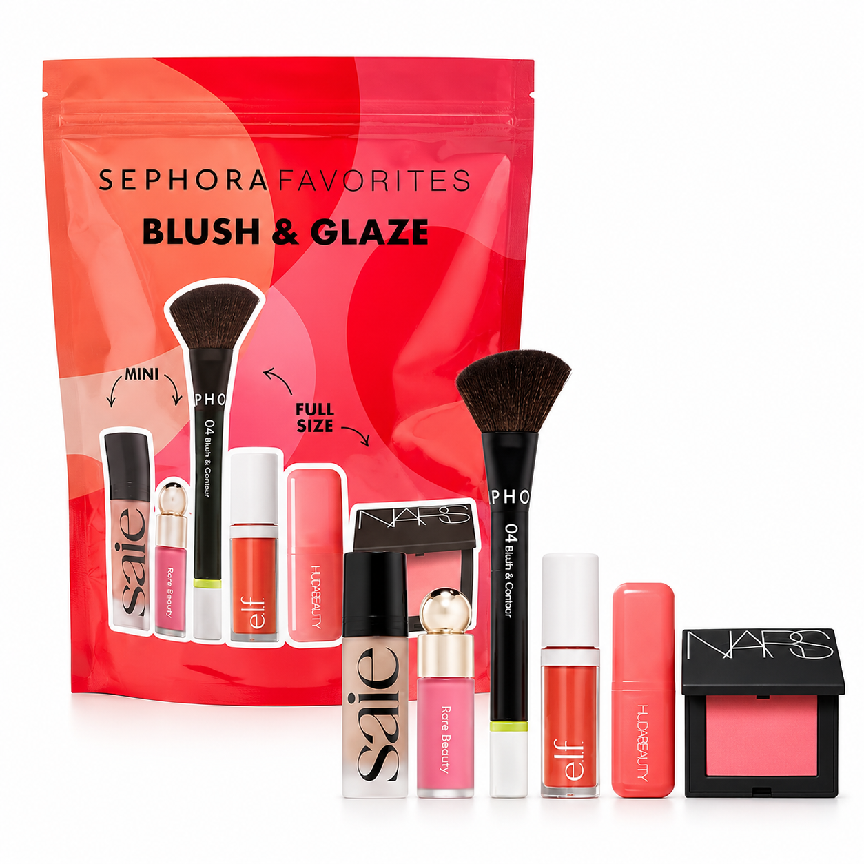 Sephora Favorites Blush&Glaze Kit 6 Pcs
