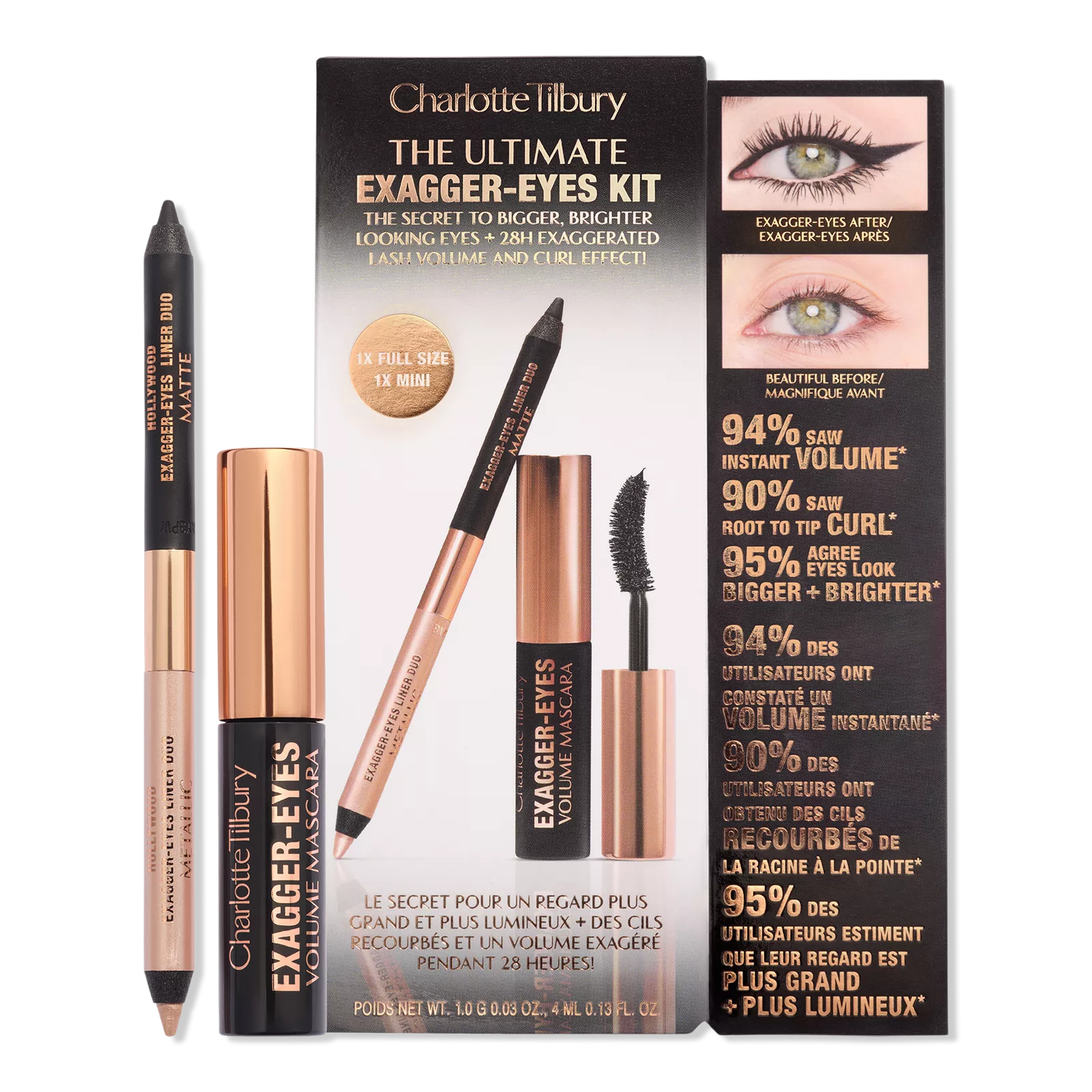 Charlotte Tilbury The Ultimate Exagger- Eyes Kit Duo