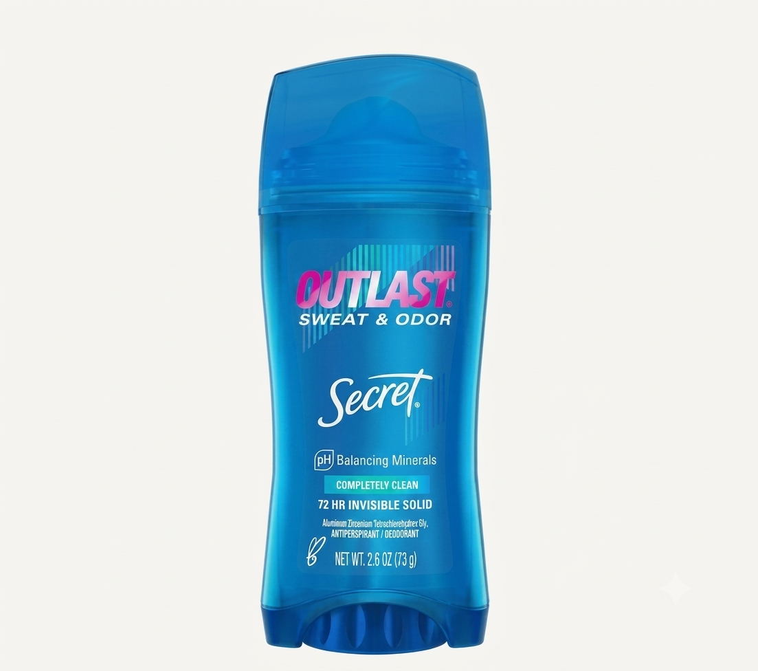 Secret Outlast Sweat & Odor Deodorant Stick 73g