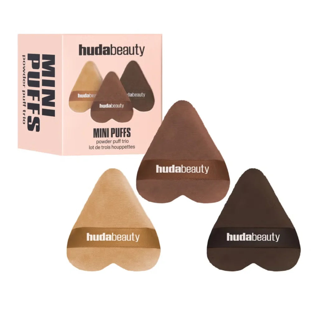 Huda Beauty Mini Puffes Powder Puff Trio Kit