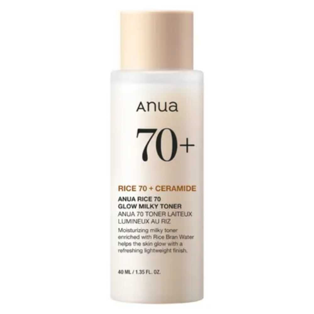 ANUA RICE GLOWY MILKY TONER