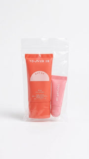 Tower 28 Kit 2Pcs Contain ( Travel Sos Face Guard SPF 30 & Mini Lip Softie Lip Treatment)
