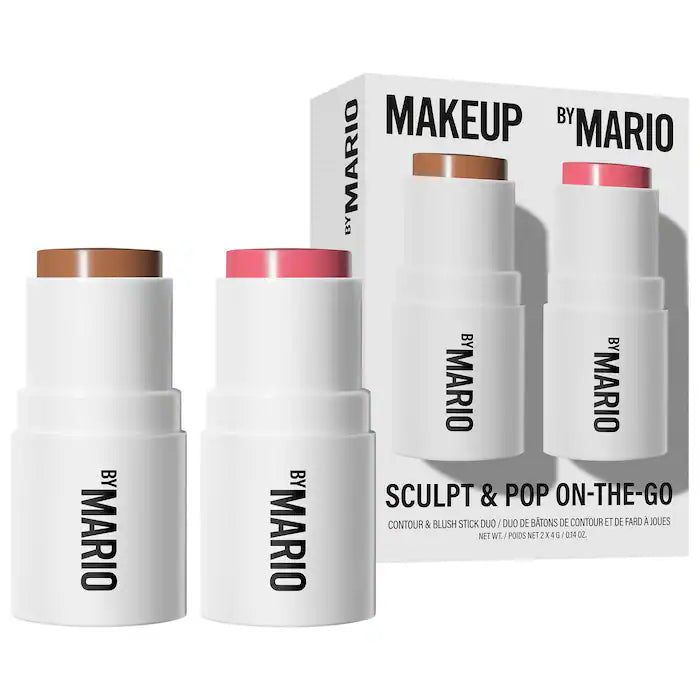 Makeup By Mario Sclupt & Pop On The Go Duo Kit