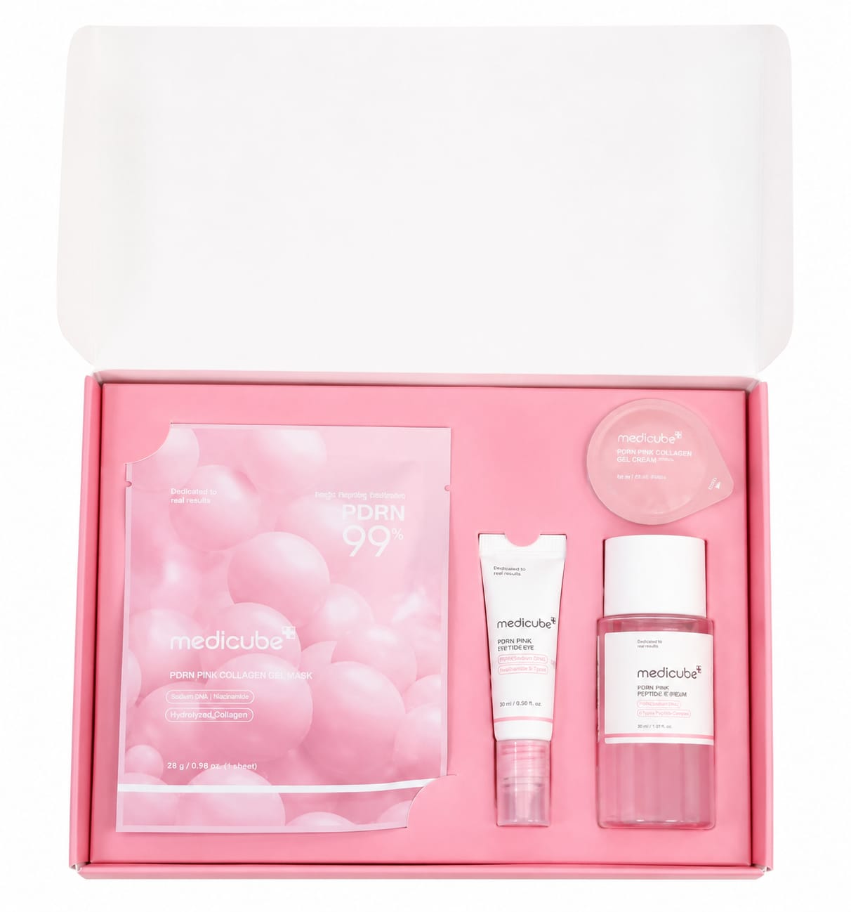 Medicube PDRN Glow Kit Unlock Glass Glow Skin 4 Minis Kit