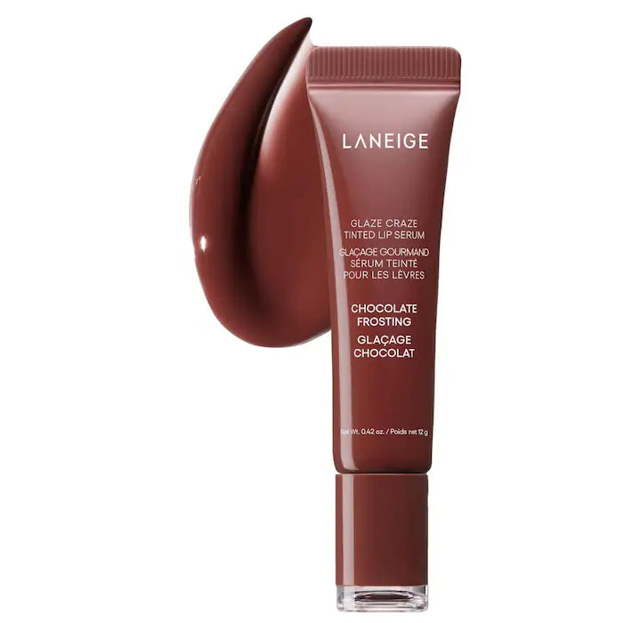 LANEIGE Glaze Craze Tinted Polypeptide Lip Serum Treatment 12 gm