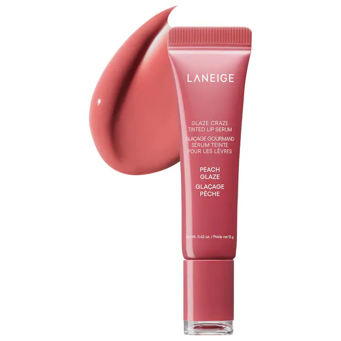 LANEIGE Glaze Craze Tinted Polypeptide Lip Serum Treatment 12 gm