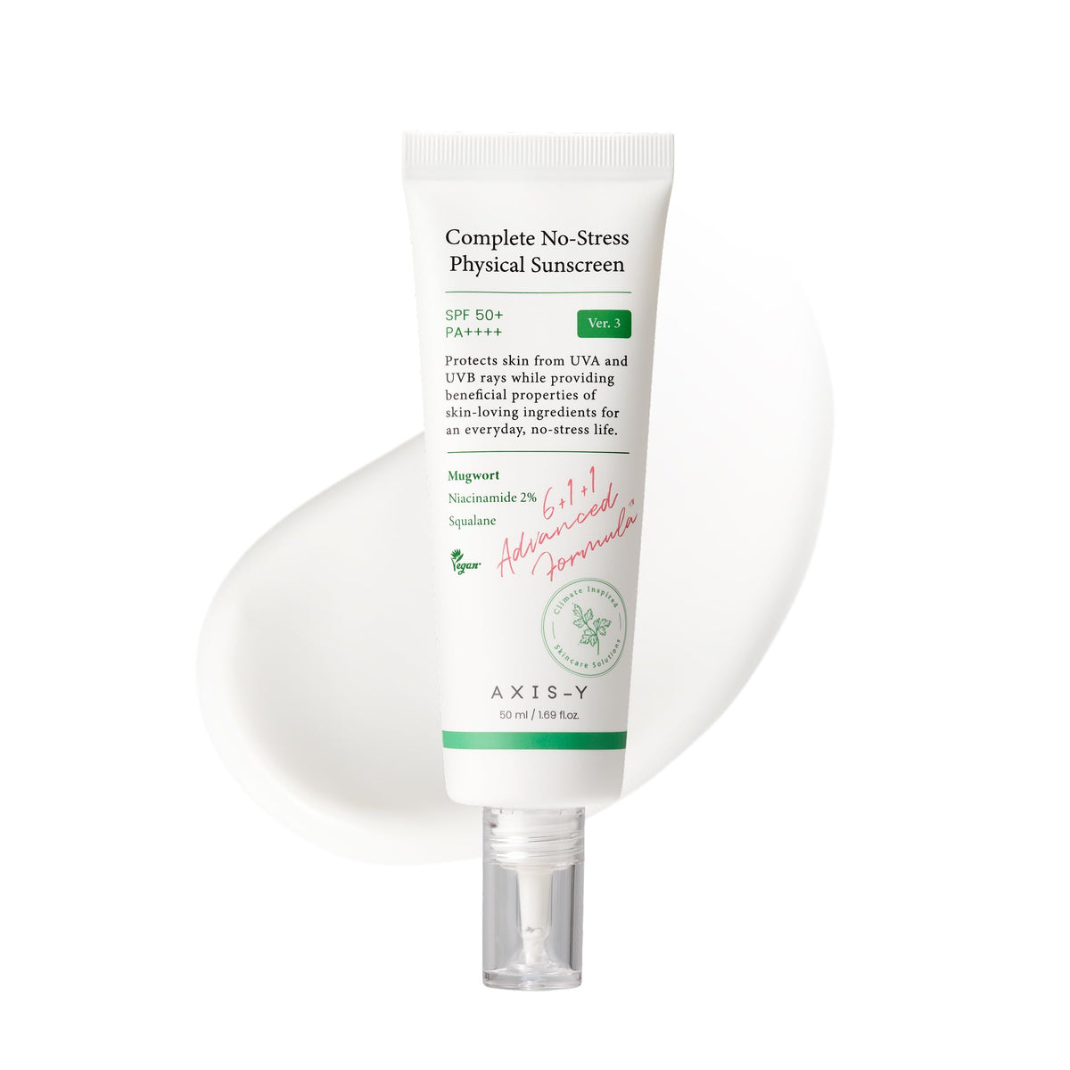 AXIS-Y Complete No Stress PHYSICAL SUNSCREEN 50ML