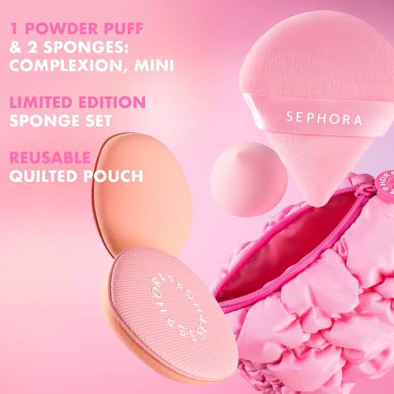 Sephora Pillow Dream Makeup Sponge Set 4 pcs