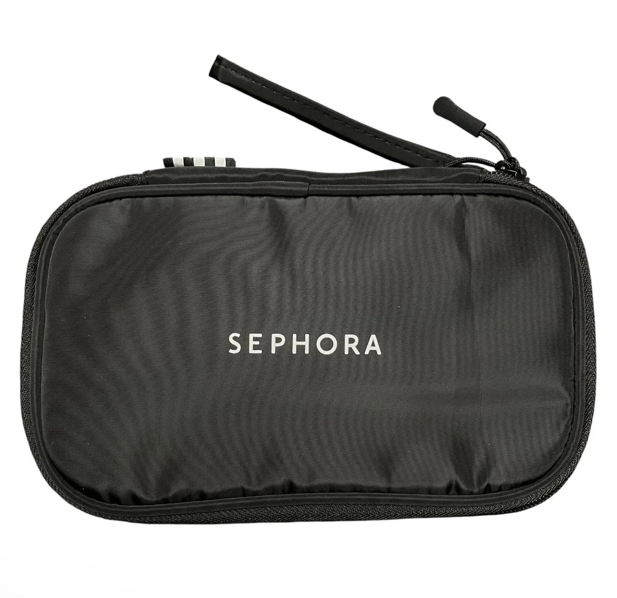 Sephora black makeup bag