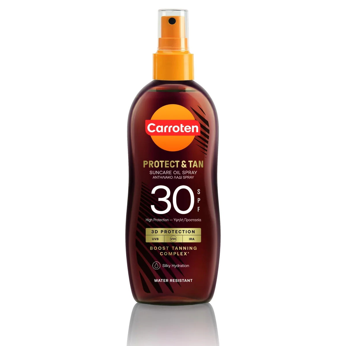 Carroten Protect & Tan Sun Care Oil Spray SPF30-150ml