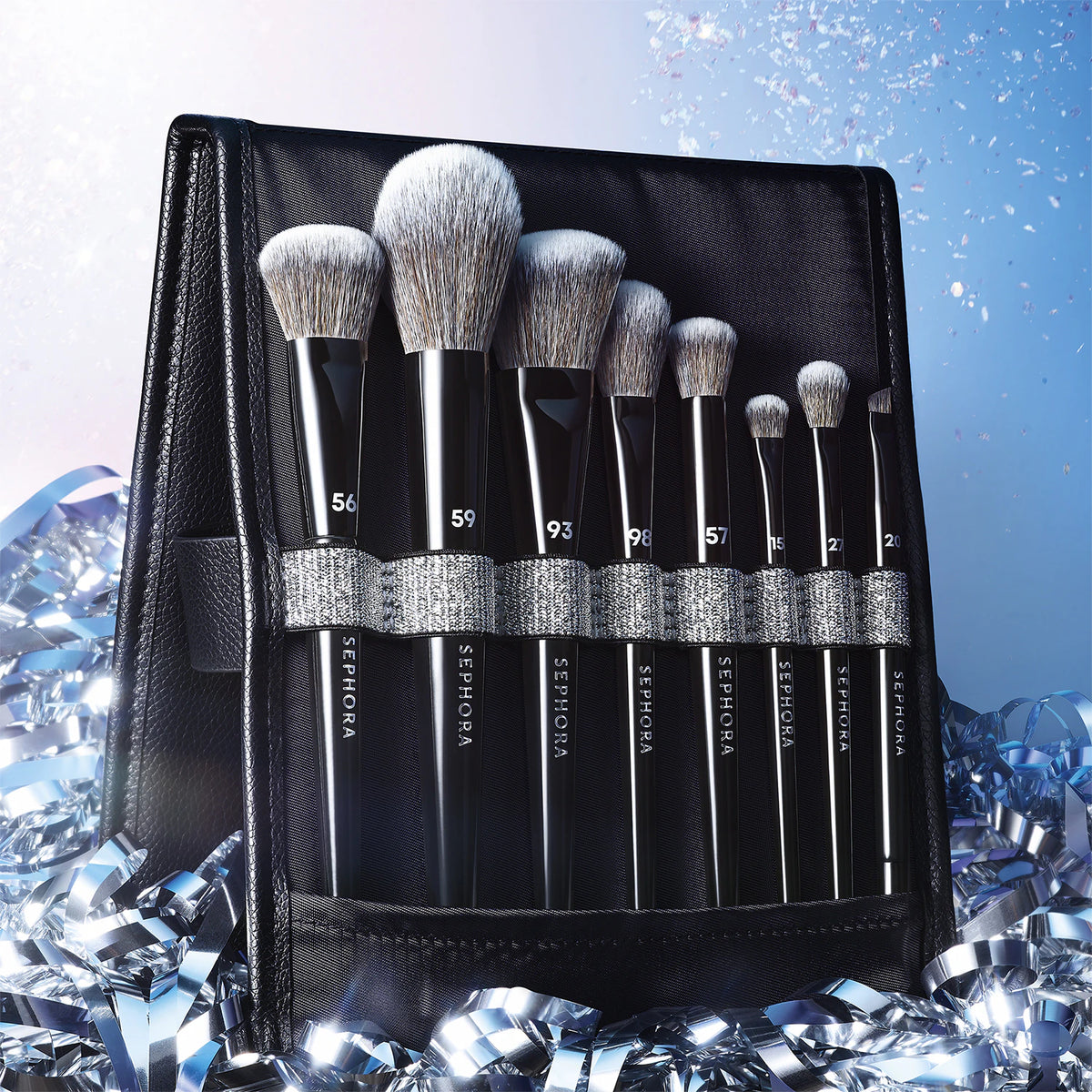 Sephora Moving Lights Pro 8-Piece Brush Set Face & Eyes