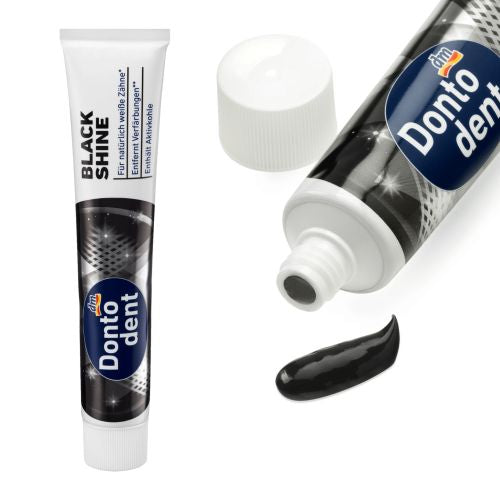 Donto dent black shine toothpaste