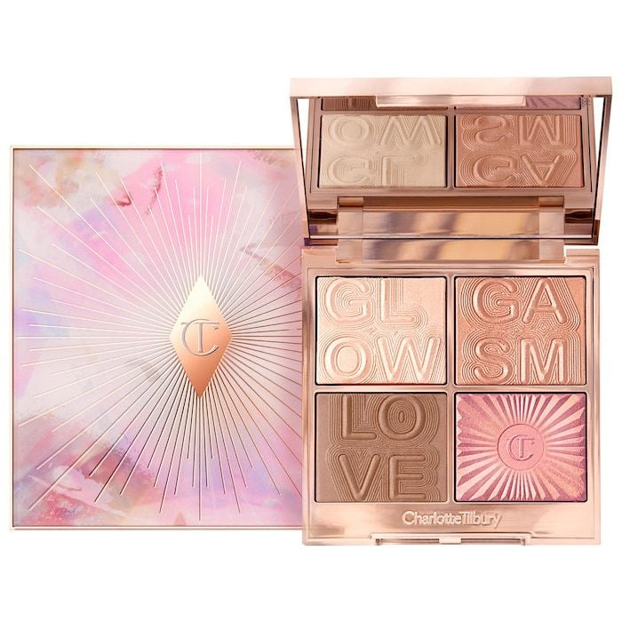 Charlotte tilbury glowgasm face palette skin and eye