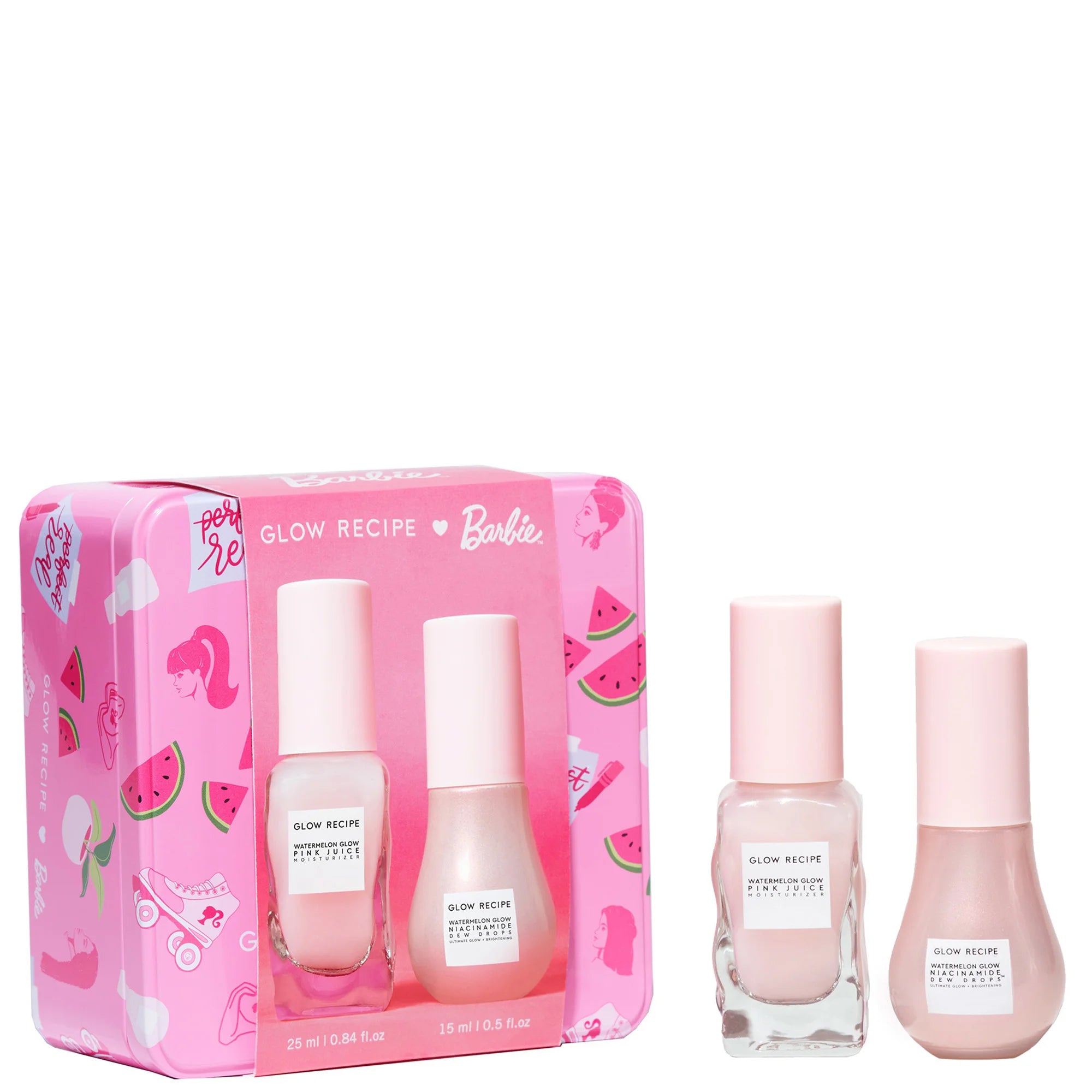 Glow recipe barbie set