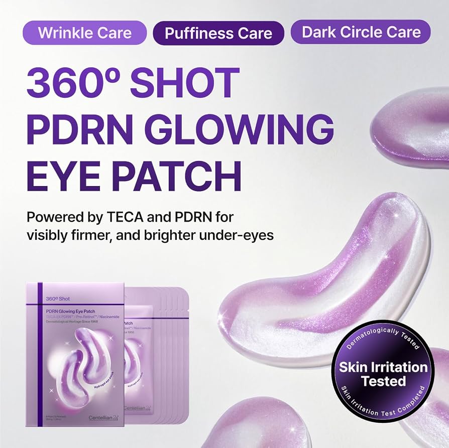 Centellian24 360º Shot PDRN glowing eye patch 6 pairs