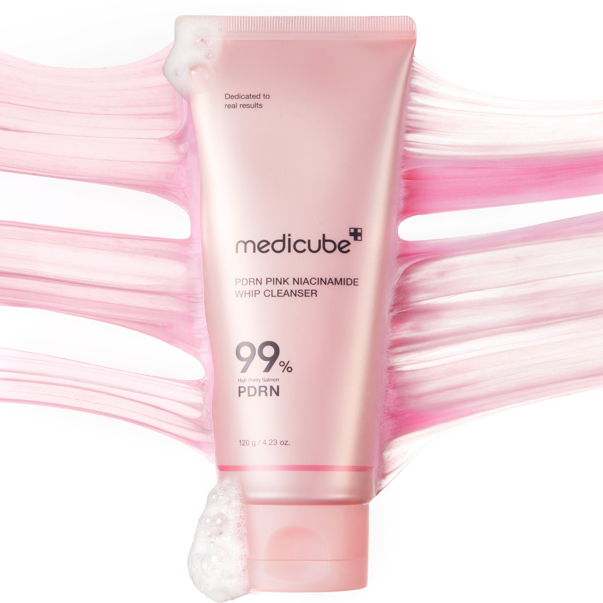 Medicube PDRN Pink Niacinamide Whip Cleanser 120gm