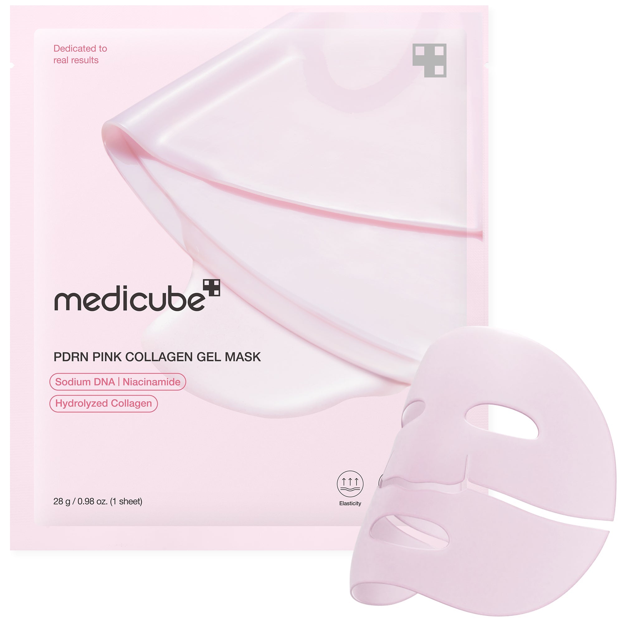 Medicube PDRN Pink Collagen Gel Mask Sheet 25g