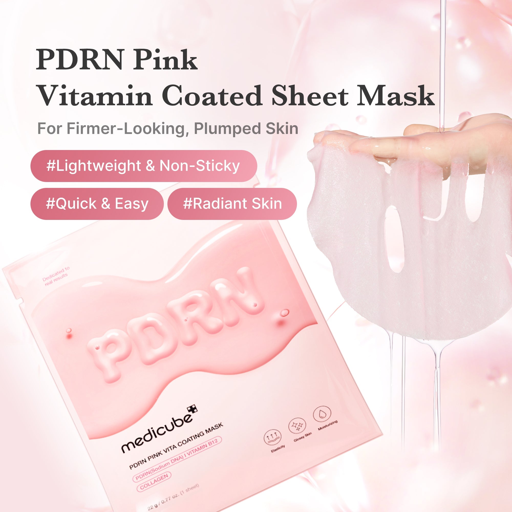 Medicube PDRN Vita Coating Mask Sheet