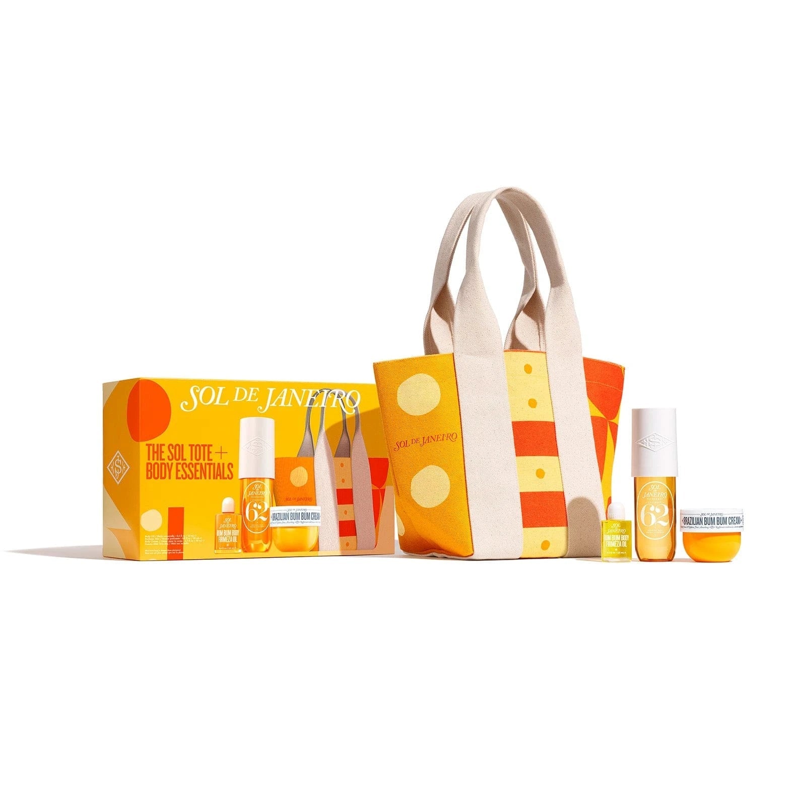 Sol De Janeiro Limited Edition Sol Tote + Body Essentials Set