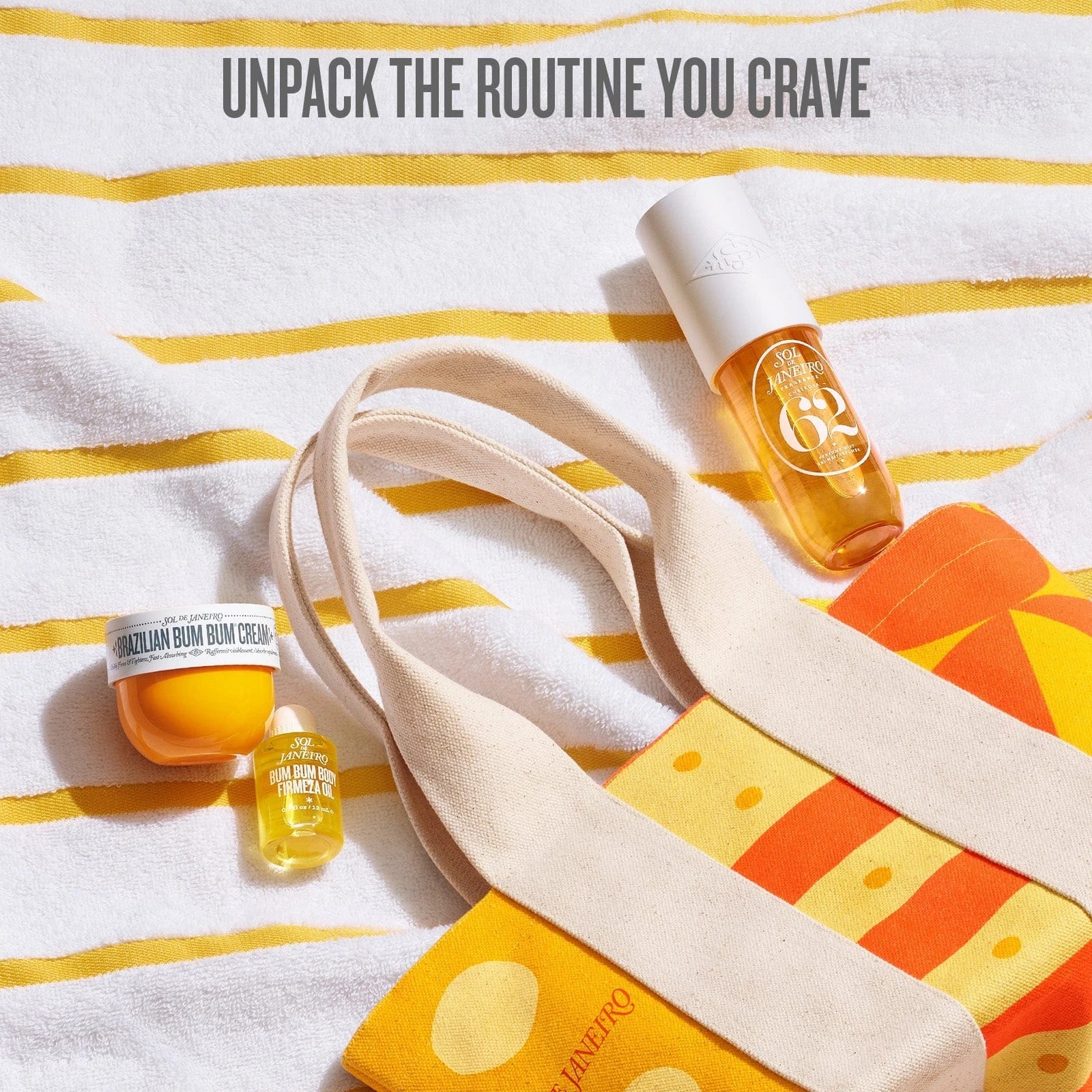 Sol De Janeiro Limited Edition Sol Tote + Body Essentials Set