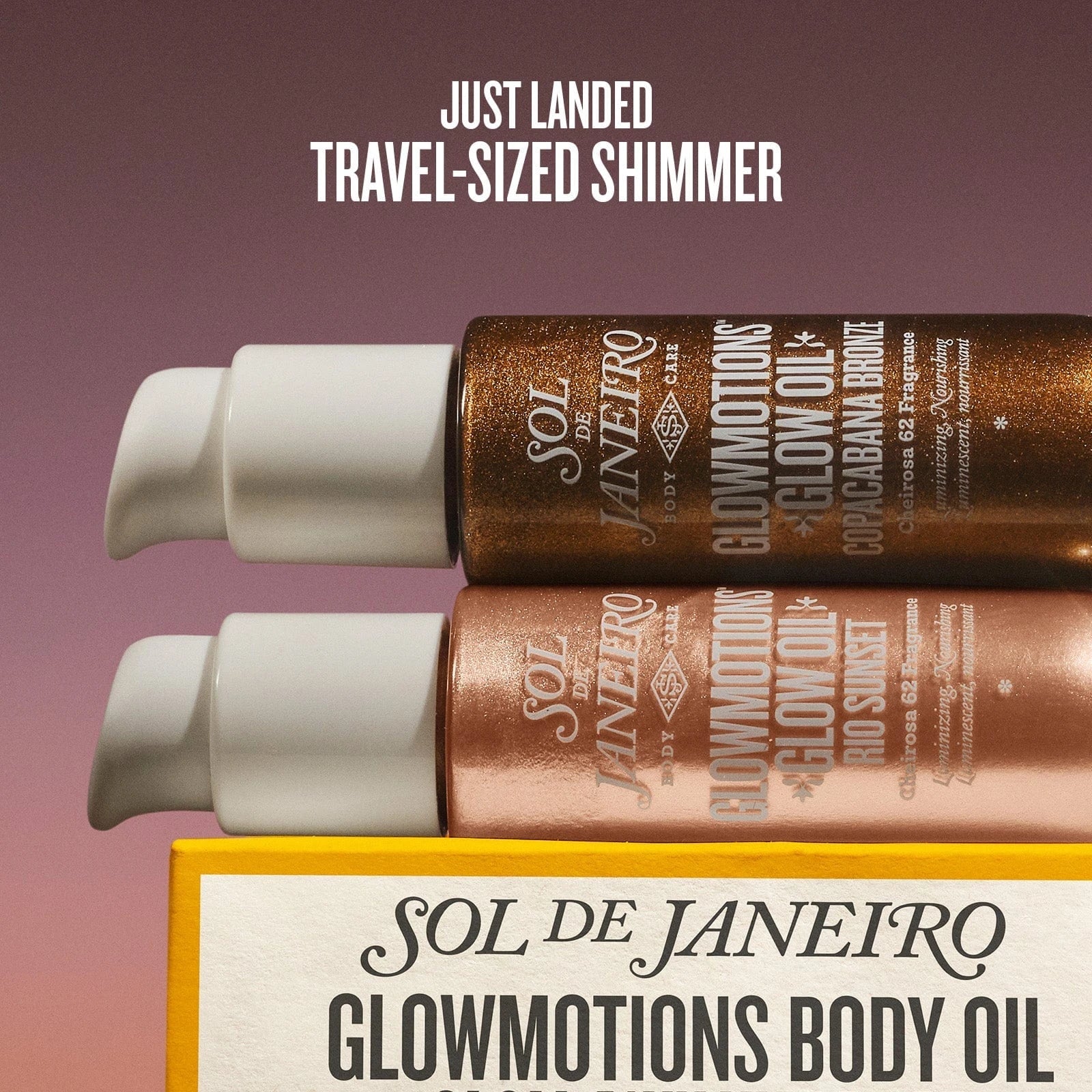 Sol De Janeiro Glowmotions Body Oil Glow Anywhere Set