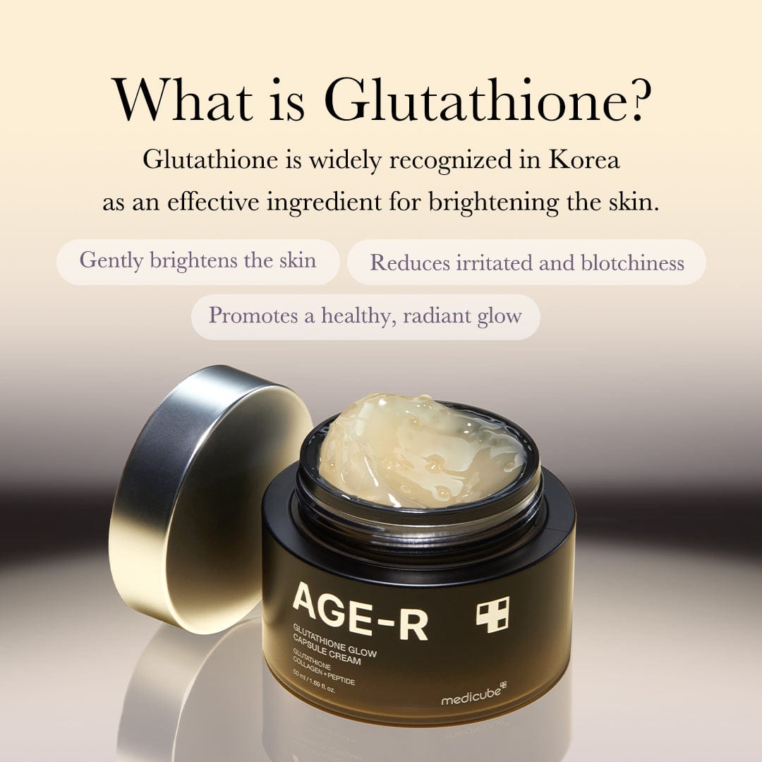 Medicube AGE-R Glutathione Glow Capsule Cream 50ml Roots Pharmacy Medicube AGE-R Glutathione Glow Capsule Cream 50ml Roots Pharmacy