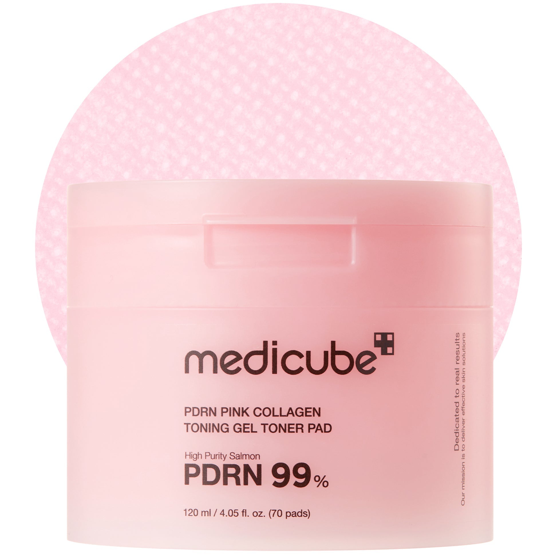 Medicube PDRN Pink Collagen Toning Gel Toner Pads 120 ml