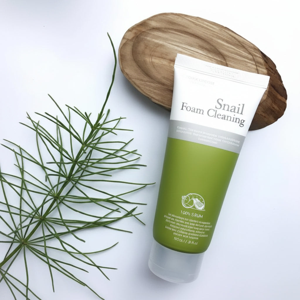 3w clinic snail foam cleansing