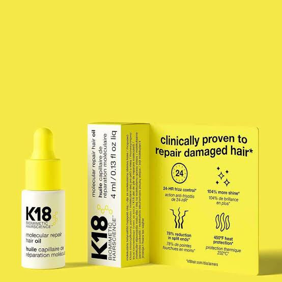 K18 Molecular Repair Hair Oil