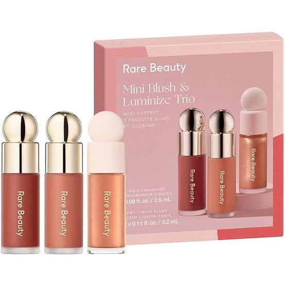 Rare beauty Mini blush & luminze Trio Kit