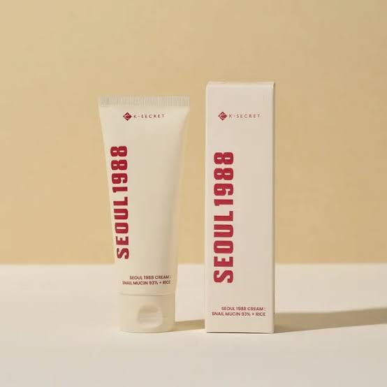 K SECRET - SEOUL 1988 cream : Snail Mucin 93% + Rice