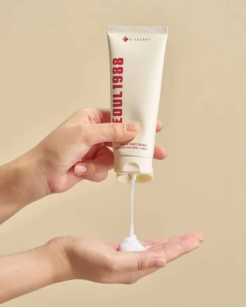 K SECRET - SEOUL 1988 cream : Snail Mucin 93% + Rice