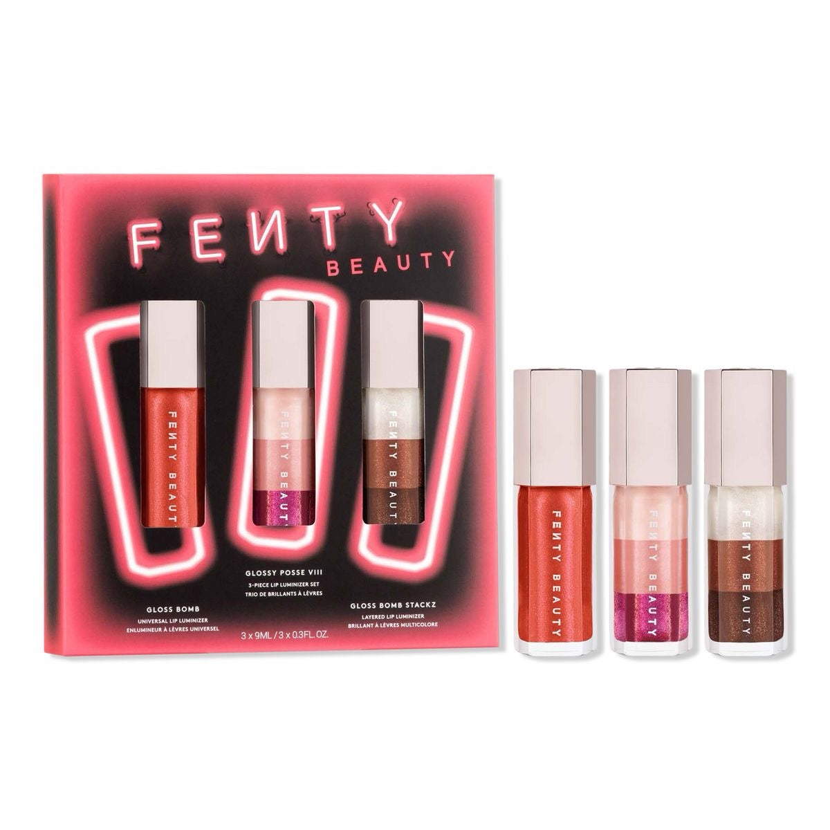 Fenty beauty glossy poisee VIII kit