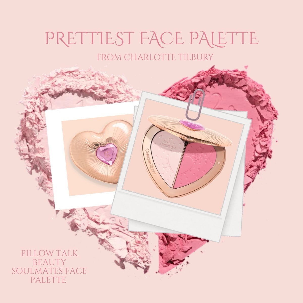Charlotte Tilbury beauty soulmate’s face palette