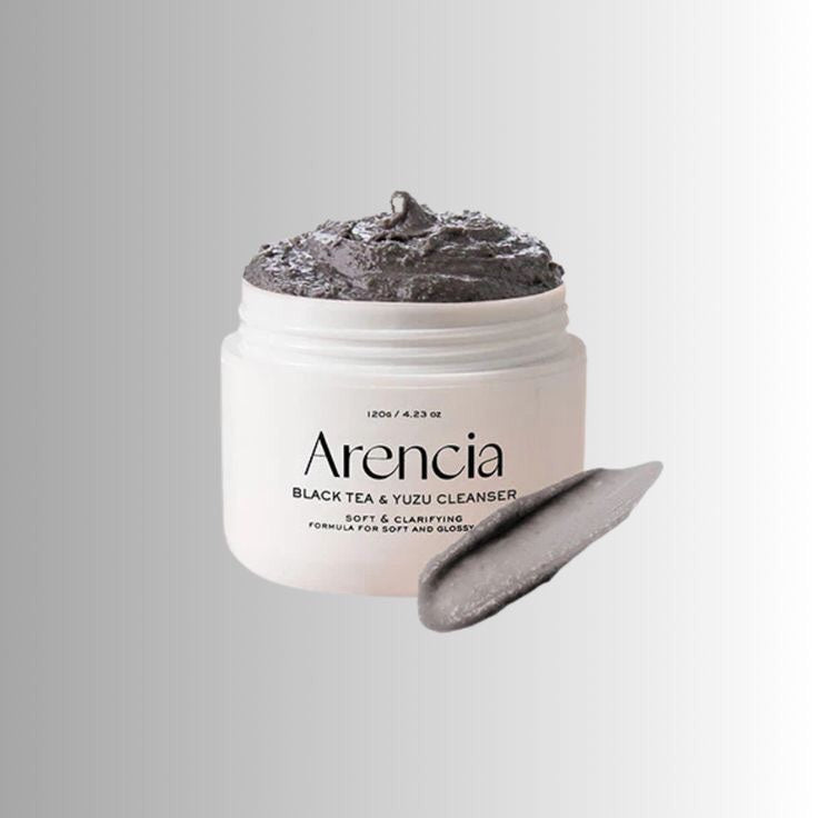 Arencia Black Tea &amp; Yuzu Rice Mochi Cleanser120 gm