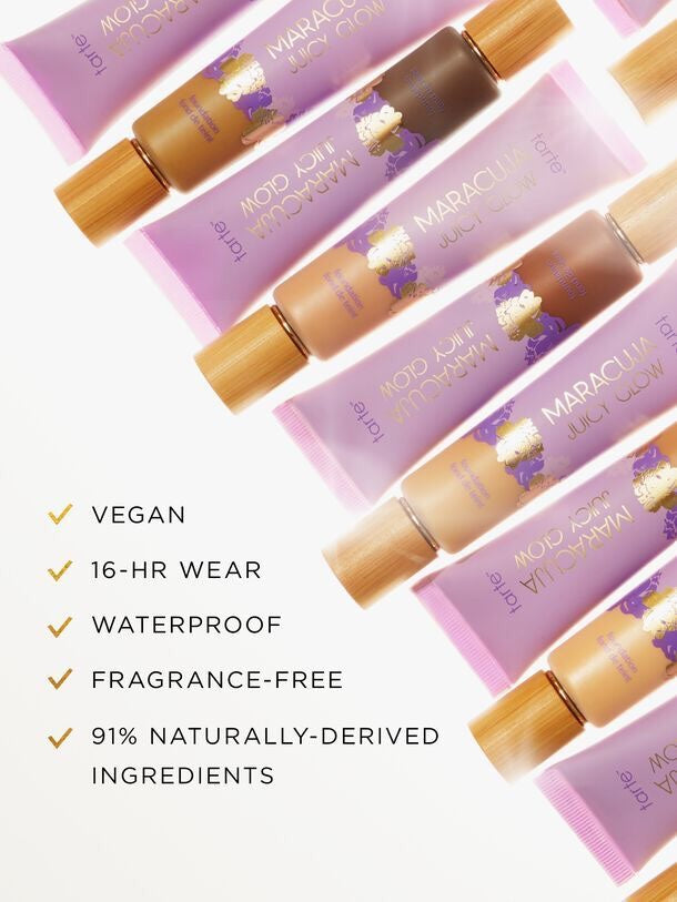Tarte maracuja juicy glow foundation tint