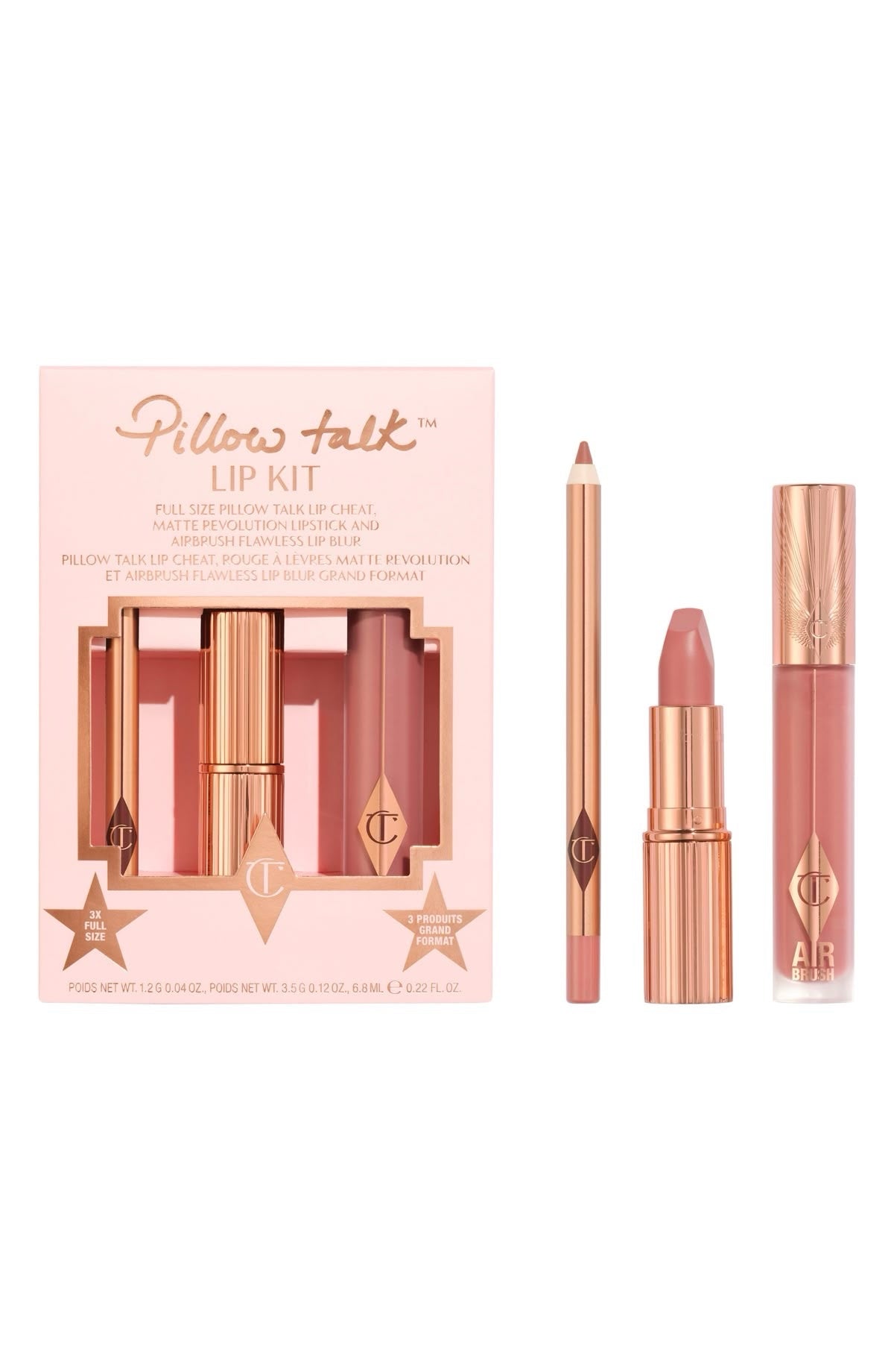Charlotte Tilbury pillow talk lip kit