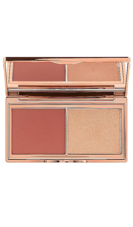 Charlotte tilbury blush and glow highlighter Glide palette Tan deep—dore fonce