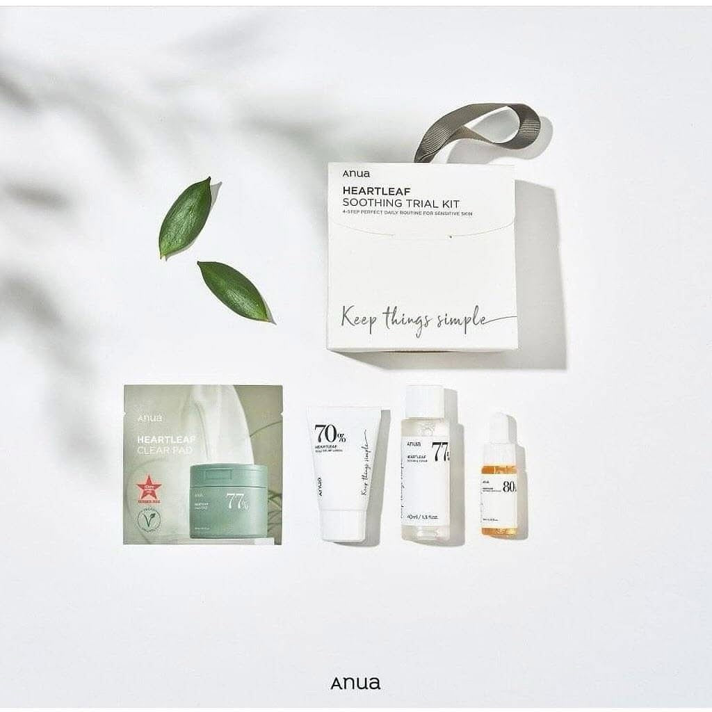 Anua Heartleaf Soothing Trial kit