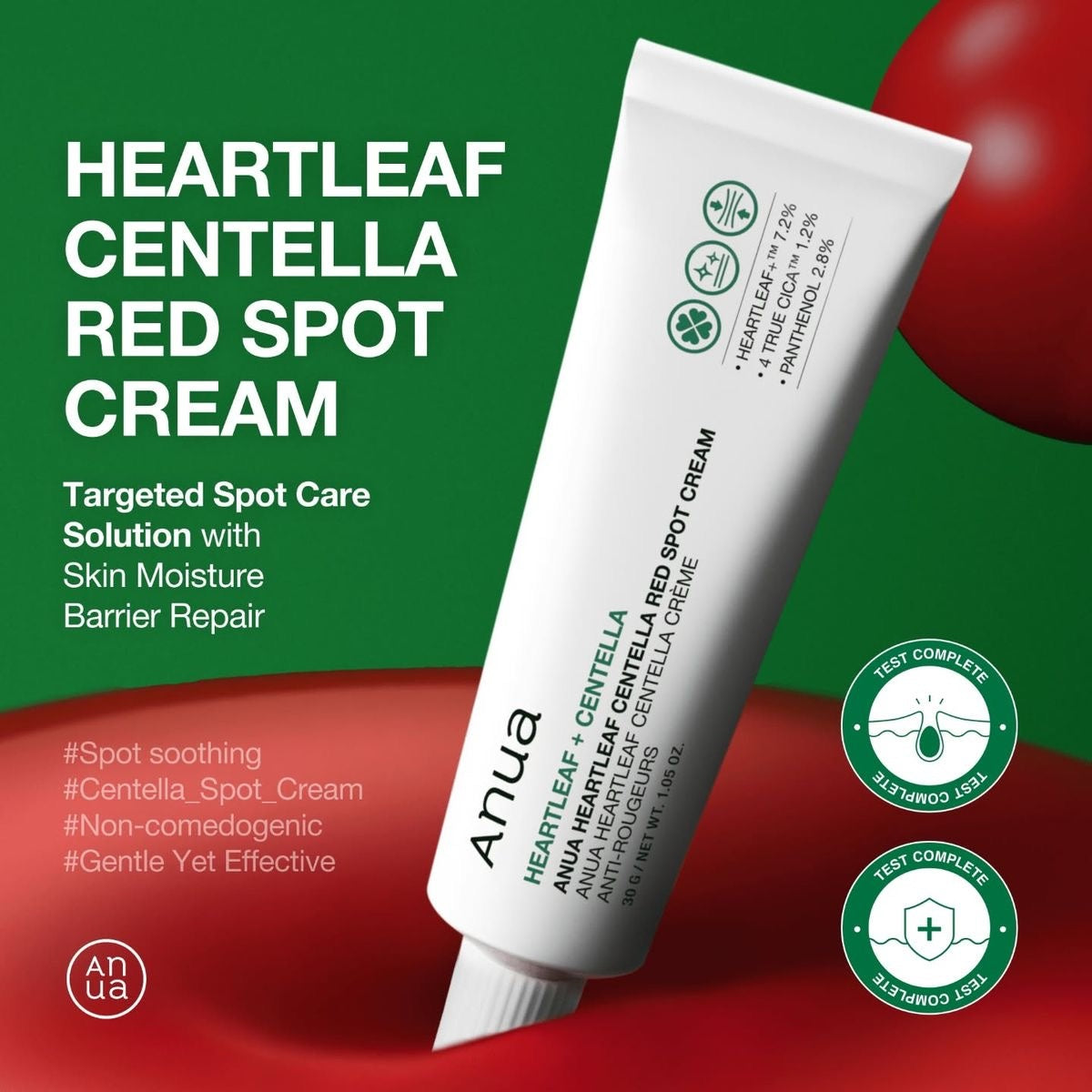 ANUA CENTELLA RED SPOT CREAM