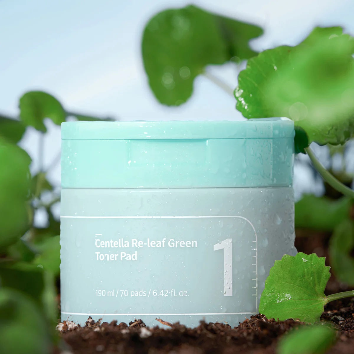 Numbuzin No.1 Centella Re-Leaf Green Toner Pad